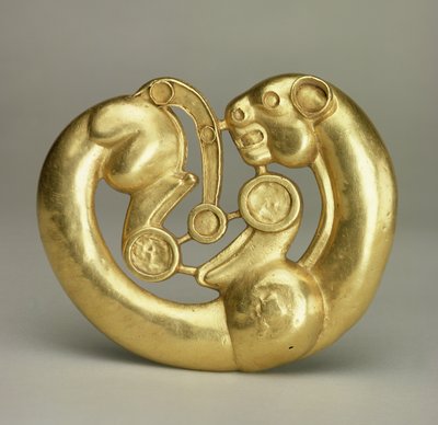 Pectoral Plaque, from the Siberian Collection of Peter I, from Altai, 7th-6th Century BC by Scythian